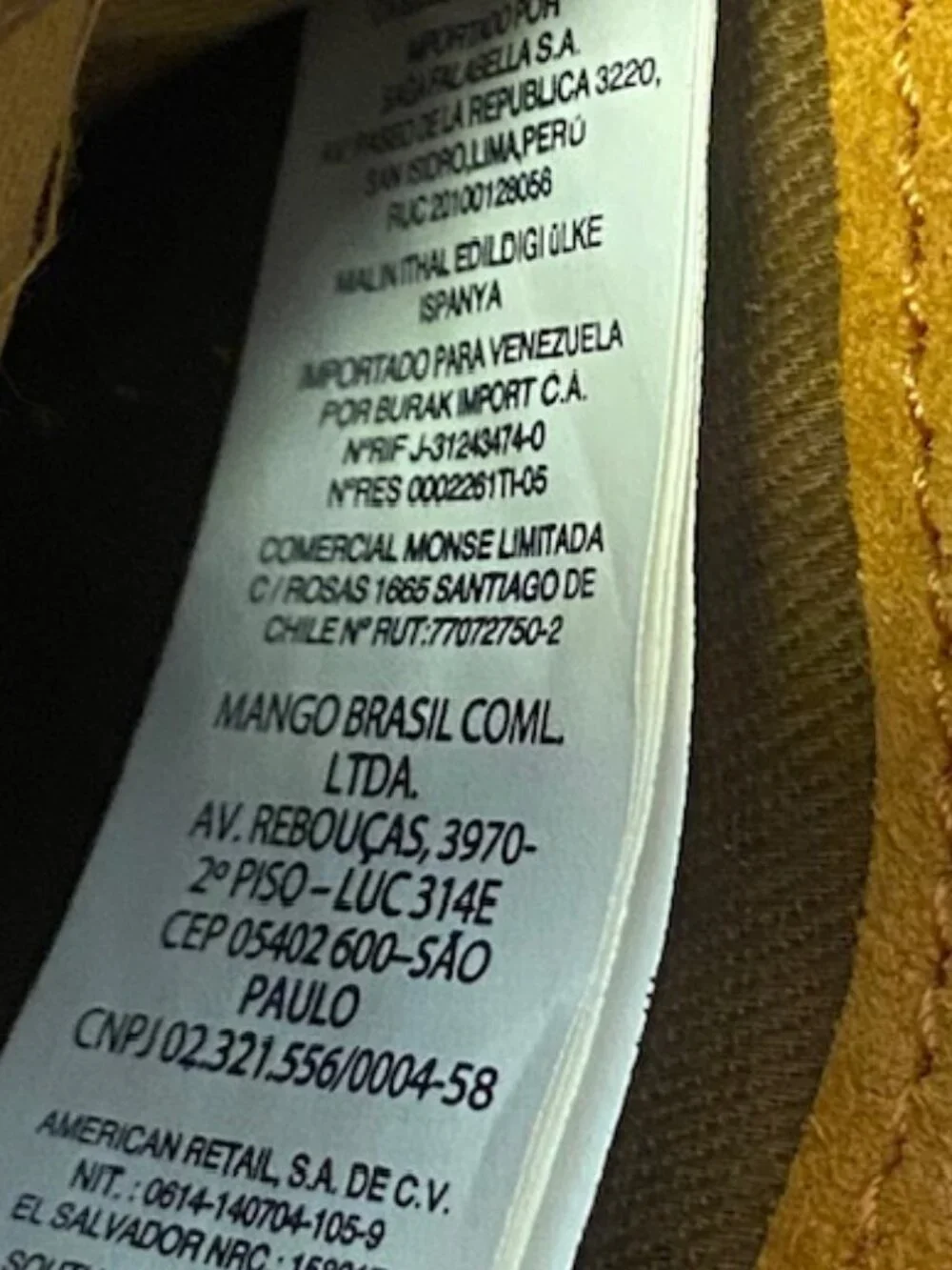 Mango Leather Brown Purse/ Wallet Cross Body Bag - Picture 11 of 16